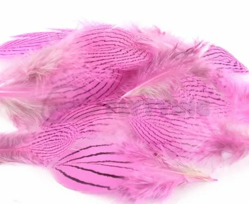 Nature's Spirit Silver Pheasant Body Feathers (Discontinued) - Funky Fly Tying 5 Nature's Spirit Silver Pheasant Body Feathers (Discontinued) - Funky Fly Tying - Image 3