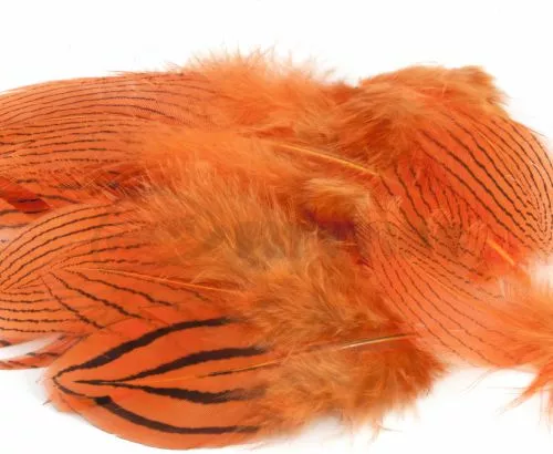 Nature's Spirit Silver Pheasant Body Feathers (Discontinued) - Funky Fly Tying 3 Nature's Spirit Silver Pheasant Body Feathers (Discontinued) - Funky Fly Tying