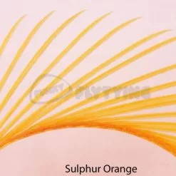 Nature's Spirit Stripped Goose Biots - Funky Fly Tying -Fly Tying Materials Sales Natures Spirit Stripped Goose Biots Sulphur Orange 1