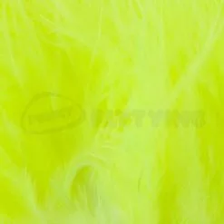 Nature's Spirit Strung Blood Marabou 1/4oz (Discontinued) - Funky Fly Tying -Fly Tying Materials Sales Natures Spirit Strung Blood Marabou 1 4oz Discontinued fluo yellow 1