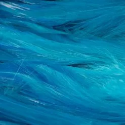 Nature's Spirit Strung Neck Hackle - Funky Fly Tying -Fly Tying Materials Sales Natures Spirit Strung Neck Hackle Fluo Blue