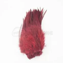 Nature's Spirit Strung Saddle Hackle - Funky Fly Tying 87 Nature's Spirit Strung Saddle Hackle - Funky Fly Tying -Fly Tying Materials Sales Natures Spirit Strung Saddle Hackle Claret 1