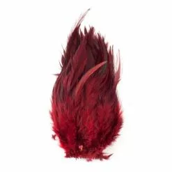 Nature's Spirit Strung Saddle Hackle - Funky Fly Tying 88 Nature's Spirit Strung Saddle Hackle - Funky Fly Tying -Fly Tying Materials Sales Natures Spirit Strung Saddle Hackle Claret Over Brown