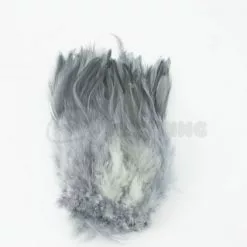 Nature's Spirit Strung Saddle Hackle - Funky Fly Tying 66 Nature's Spirit Strung Saddle Hackle - Funky Fly Tying -Fly Tying Materials Sales Natures Spirit Strung Saddle Hackle Heron Grey
