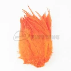 Nature's Spirit Strung Saddle Hackle - Funky Fly Tying 114 Nature's Spirit Strung Saddle Hackle - Funky Fly Tying -Fly Tying Materials Sales Natures Spirit Strung Saddle Hackle Orange