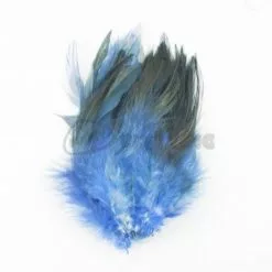 Nature's Spirit Strung Saddle Hackle - Funky Fly Tying 103 Nature's Spirit Strung Saddle Hackle - Funky Fly Tying -Fly Tying Materials Sales Natures Spirit Strung Saddle Hackle Royal Blue Over Brown 1