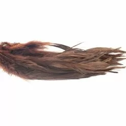 Nature's Spirit Strung Schlappen Long 5 1/2"-7" - Funky Fly Tying -Fly Tying Materials Sales Natures Spirit Strung Schlappen Long 5½ 7 Brown 1