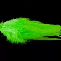 Nature's Spirit Strung Schlappen Long 5 1/2"-7" - Funky Fly Tying -Fly Tying Materials Sales Natures Spirit Strung Schlappen Long 5½ 7 Fluo Chartereuse 1