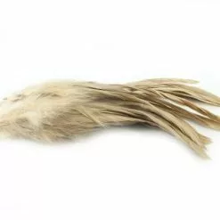 Nature's Spirit Strung Schlappen Long 5 1/2"-7" - Funky Fly Tying -Fly Tying Materials Sales Natures Spirit Strung Schlappen Long 5½ 7 Tan 1