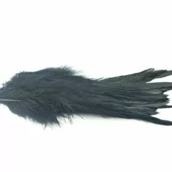 Nature's Spirit Strung Schlappen XL 7-9" - Funky Fly Tying -Fly Tying Materials Sales Natures Spirit Strung Schlappen XL 7 9 Black 1