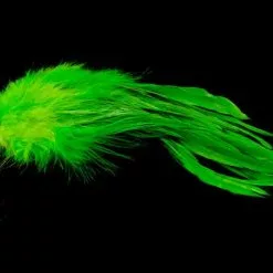 Nature's Spirit Strung Schlappen XL 7-9" - Funky Fly Tying -Fly Tying Materials Sales Natures Spirit Strung Schlappen XL 7 9 Lime 1