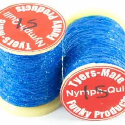 Nymph-Quill - Funky Fly Tying 35 Nymph-Quill - Funky Fly Tying -Fly Tying Materials Sales Nymph Quill Electric Blue 1