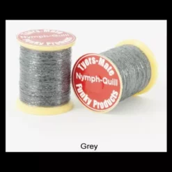 Nymph-Quill - Funky Fly Tying 29 Nymph-Quill - Funky Fly Tying -Fly Tying Materials Sales Nymph Quill Grey 1