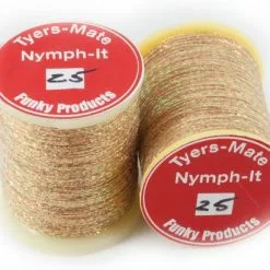 Nymph-it Copper Pearl - Funky Fly Tying -Fly Tying Materials Sales Nymph it Copper Pearl Copper Pearl Tan