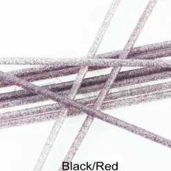 Tubeworx Outer Plastic Tubes 3mm Glitter Colour - Funky Fly Tying -Fly Tying Materials Sales Outer Plastic Tubes 3mm Glitter Colours Black Red 2