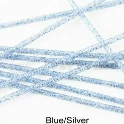 Tubeworx Outer Plastic Tubes 3mm Glitter Colour - Funky Fly Tying -Fly Tying Materials Sales Outer Plastic Tubes 3mm Glitter Colours Blue Silver 3