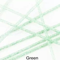 Tubeworx Outer Plastic Tubes 3mm Glitter Colour - Funky Fly Tying -Fly Tying Materials Sales Outer Plastic Tubes 3mm Glitter Colours Green 1