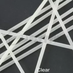 Tubeworx Outer Plastic Tubes 3mm - Funky Fly Tying -Fly Tying Materials Sales Outer Plastic Tubes 3mm Lumo Colours Clear 1