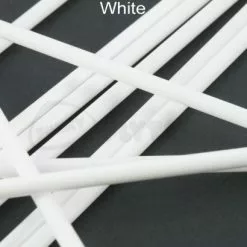 Tubeworx Outer Plastic Tubes 3mm - Funky Fly Tying 75 Tubeworx Outer Plastic Tubes 3mm - Funky Fly Tying -Fly Tying Materials Sales Outer Plastic Tubes 3mm Solid Colours White 3