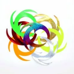 Pacchiarini's Custom Wiggle Dragon Tails - Funky Fly Tying