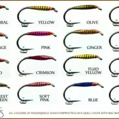 Peacock Quills By Polish Quills - Funky Fly Tying