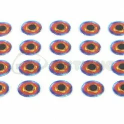 Funky Realistic Parrot Tape Eyes - Funky Fly Tying