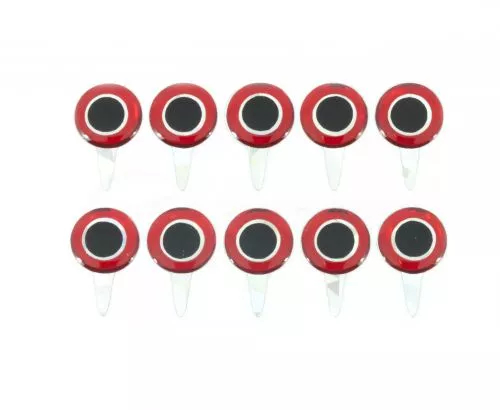 Funky Red/Silver/Black Tab Eyes 3D - Funky Fly Tying 4 Funky Red/Silver/Black Tab Eyes 3D - Funky Fly Tying - Image 2