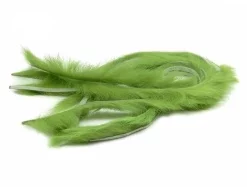 Foxy-Tails FoxyTails Rabbit Zonker Strips - Funky Fly Tying -Fly Tying Materials Sales S RabbitZonkers MossGreen 1