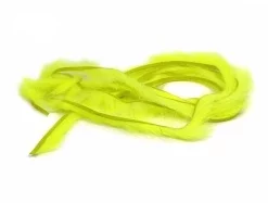 Foxy-Tails FoxyTails Rabbit Zonker Strips - Funky Fly Tying -Fly Tying Materials Sales S RabbitZonkers YellowChartreuse 1