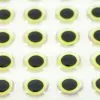 Funky Shimmer Eyes Chartreuse - Funky Fly Tying -Fly Tying Materials Sales Shimmer Eyes Chartreuse
