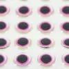 Funky Shimmer Eyes Hot Pink - Funky Fly Tying -Fly Tying Materials Sales Shimmer Eyes Hot Pink