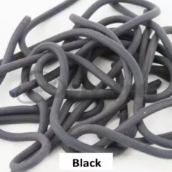 Funky Squirmy Worms - Funky Fly Tying -Fly Tying Materials Sales Squirmy Worms Black 1