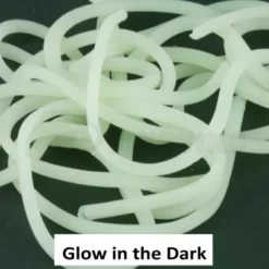 Funky Squirmy Worms - Funky Fly Tying -Fly Tying Materials Sales Squirmy Worms Glow in the dark