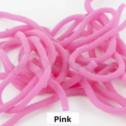 Funky Squirmy Worms - Funky Fly Tying -Fly Tying Materials Sales Squirmy Worms Pink