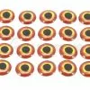 Funky Sunburst Ultra Realistic 3D Eyes - Funky Fly Tying -Fly Tying Materials Sales Sunburst Ultra Realistic 3D Eyes