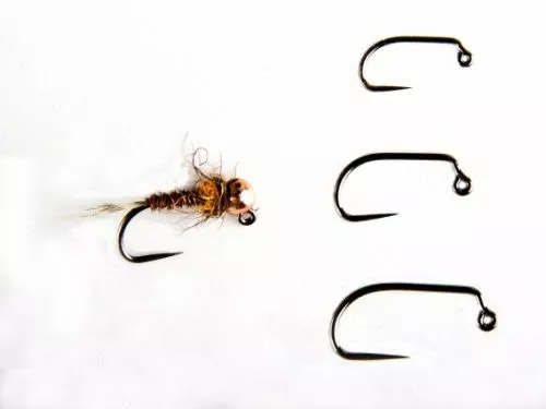 Sybai Tiemco 403BLJ Jig Hook - Funky Fly Tying 4 Sybai Tiemco 403BLJ Jig Hook - Funky Fly Tying - Image 2