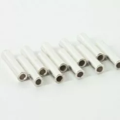 Tubeworx Tungsten Tubes - Funky Fly Tying -Fly Tying Materials Sales Tungsten Tubes Silver