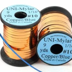 Uni Products UNI Mylar 2-Tone Tinsel - Funky Fly Tying -Fly Tying Materials Sales UNI Mylar 2 Tone Tinsel 2