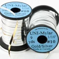 Uni Products UNI Mylar 2-Tone Tinsel - Funky Fly Tying -Fly Tying Materials Sales UNI Mylar 2 Tone Tinsel 3