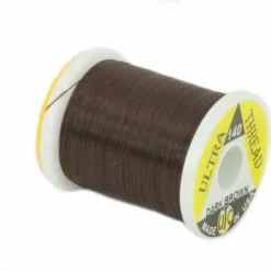 UTC 140 Ultra Thread 100 Yards - Funky Fly Tying -Fly Tying Materials Sales UTC 140 6 0 Ultra Thread 100 Yards Dark Brown 1