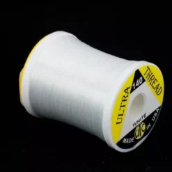 UTC 140 Ultra Thread 100 Yards - Funky Fly Tying -Fly Tying Materials Sales UTC 140 6 0 Ultra Thread 100 Yards White 1