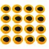 Funky Ultra 3D Hot Orange/Gold Eyes - Funky Fly Tying -Fly Tying Materials Sales Ultra 3D Hot Orange Gold Eyes