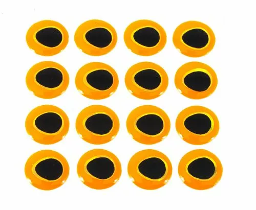 Funky Ultra 3D Hot Orange/Gold Eyes - Funky Fly Tying 3 Funky Ultra 3D Hot Orange/Gold Eyes - Funky Fly Tying