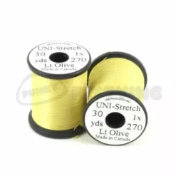 Uni Products Uni Stretch Floss - Funky Fly Tying 33 Uni Products Uni Stretch Floss - Funky Fly Tying -Fly Tying Materials Sales Uni Stretch Floss Light Olive 1