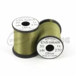 Uni Products Uni Stretch Floss - Funky Fly Tying 31 Uni Products Uni Stretch Floss - Funky Fly Tying -Fly Tying Materials Sales Uni Stretch Floss Olive 1