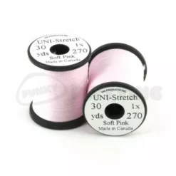 Uni Products Uni Stretch Floss - Funky Fly Tying 47 Uni Products Uni Stretch Floss - Funky Fly Tying -Fly Tying Materials Sales Uni Stretch Floss Soft Pink 1