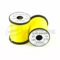 Uni Products Uni Stretch Floss - Funky Fly Tying 42 Uni Products Uni Stretch Floss - Funky Fly Tying -Fly Tying Materials Sales Uni Stretch Floss Yellow