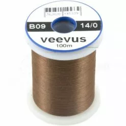 Veevus 14/0 Thread - Funky Fly Tying -Fly Tying Materials Sales Veevus 14 0 Thread Brown