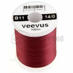 Veevus 14/0 Thread - Funky Fly Tying -Fly Tying Materials Sales Veevus 14 0 Thread Claret