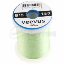 Veevus 14/0 Thread - Funky Fly Tying -Fly Tying Materials Sales Veevus 14 0 Thread Pale Green mint 1